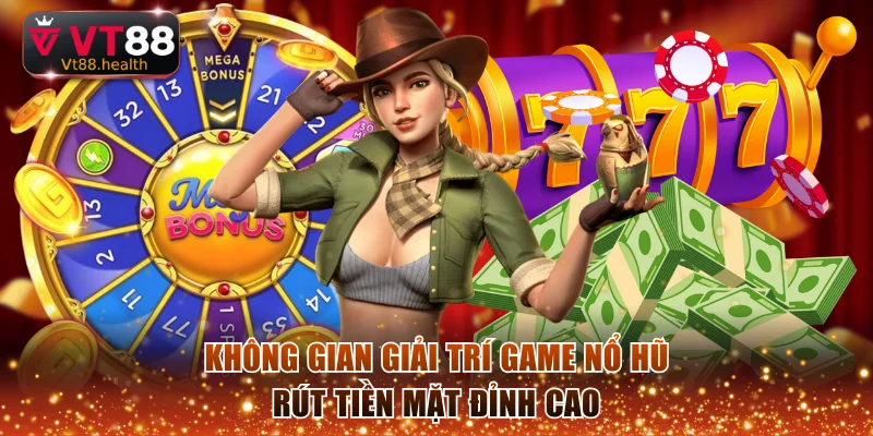 Không gian giải trí game nổ hũ rút tiền mặt đỉnh cao