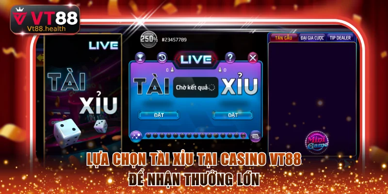 Tài xỉu có mức trả thưởng siêu hời